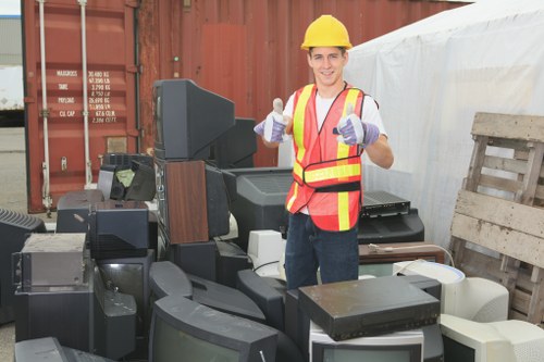 Recycling process for old sofas in West London