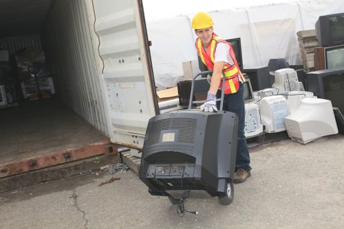 Eco-friendly rubbish clearance services in action